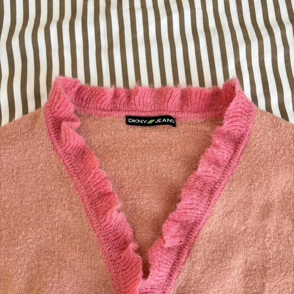 VINTAGE TIE CARDIGAN - Picture 3 of 3